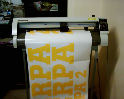 Sticker Folyo Kesim